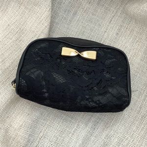 Black Lace Victoria’s Secret Makeup Bag